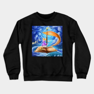 Travelling Book Crewneck Sweatshirt